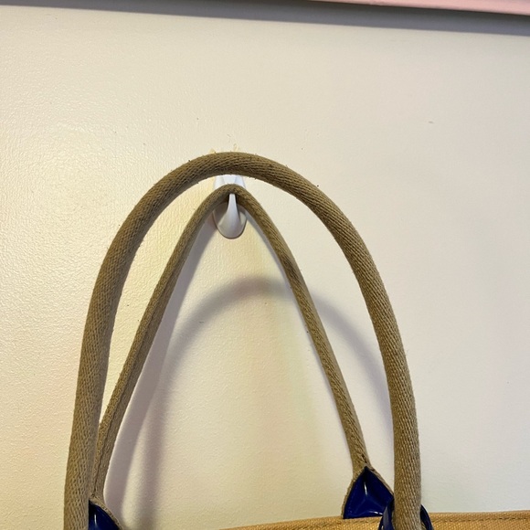 Cole Haan early 2000s pre-loved Embroidered Blue and Green Gradient Shoulder Bag - Picture 12 of 12